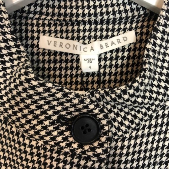 Veronica Beard Houndstooth Leigh Dress - Picture 4 of 6
